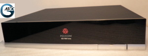 Click for large view of HDX 9000 codec, mic array, and remote - all included for $2,499.
